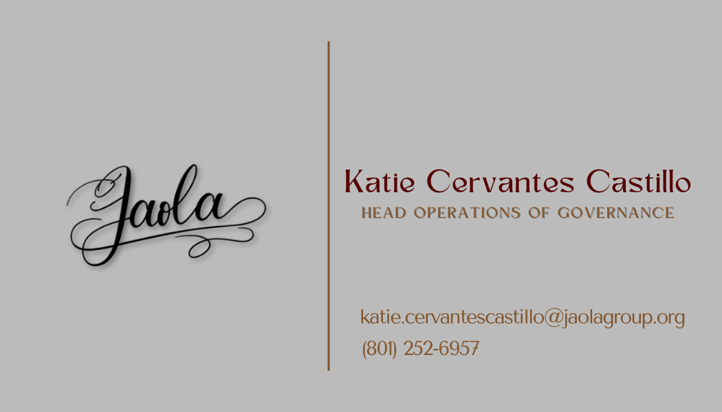 Katie Cervantes Castillo Business Card